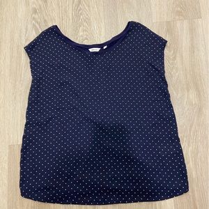 Navy Blouse
